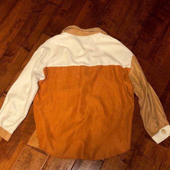 Two-Tone Button-Up - Picture 2 of 2